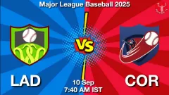 LAD vs COR Match Result