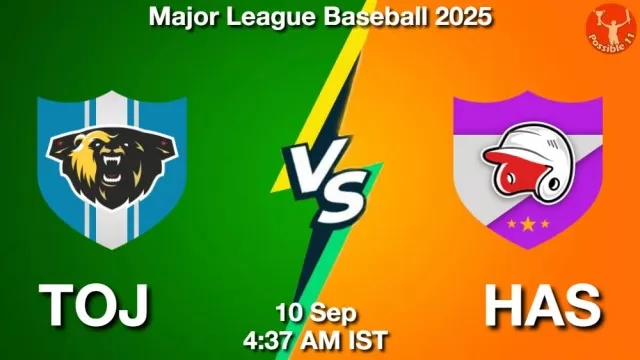 TOJ vs HAS Match Previews and Baseball Tips