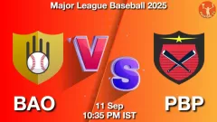 BAO vs PBP Match Result