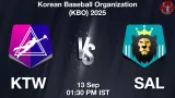 KTW vs SAL Match Preview & Latest Updates - <small>Sat, 13 Sep 01:30 PM IST</small>