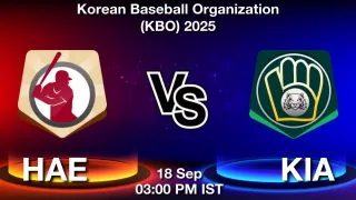 HAE vs KIA Matcch Previews