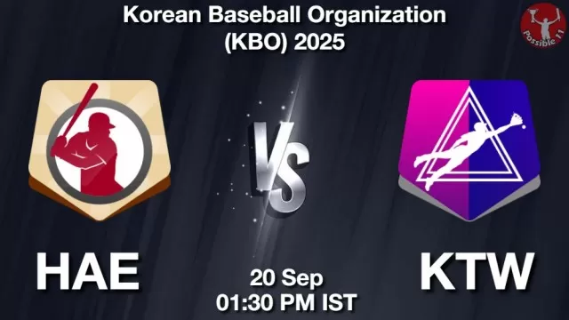 HAE vs KTW Match Previews and Baseball Tips
