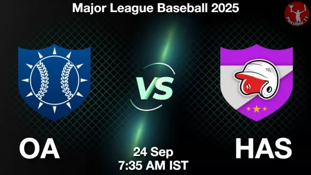OA vs HAS Match Previews and Baseball Tips