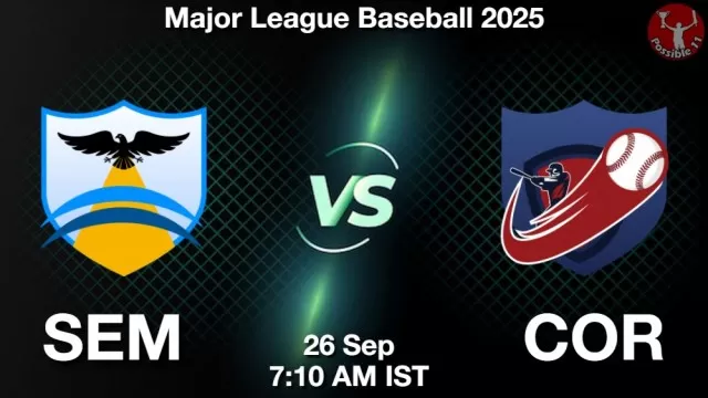 SEM vs COR Match Previews SEM vs COR Match Previews and Baseball Tips