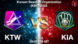 KTW vs KIA Match Preview & Latest Updates - <small>Wed, 01 Oct 03:00 PM IST</small>