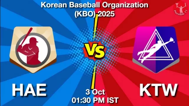 HAE vs KTW Match Previews and Baseball Tips
