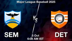 SEM vs DET Match Result
