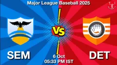 SEM vs DET Match Result