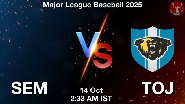 SEM vs TOJ Match Previews and Baseball Tips