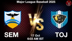 SEM vs TOJ Match Result