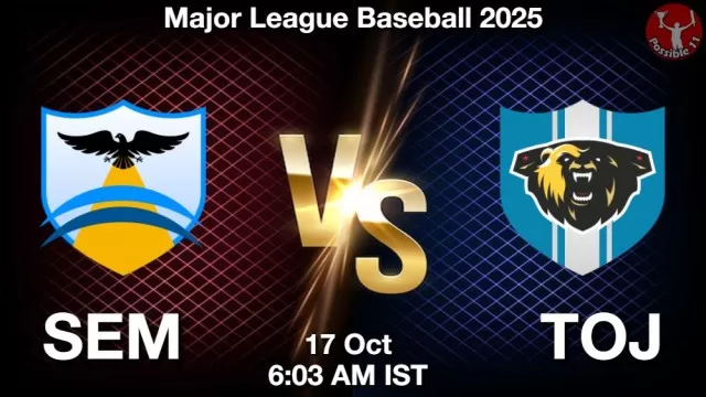 SEM vs TOJ Match Previews SEM vs TOJ Match Previews and Baseball Tips