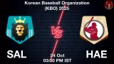 SAL vs HAE Match Preview & Latest Updates - <small>Fri, 24 Oct 03:00 PM IST</small>
