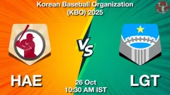 HAE vs LGT Match Result
