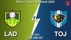 LAD vs TOJ Match Result