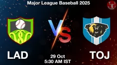 LAD vs TOJ Match Result