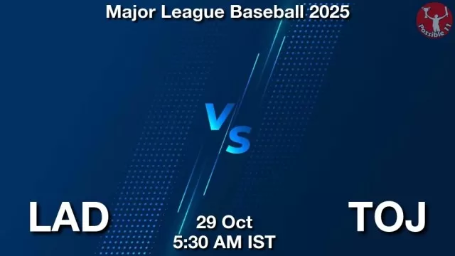 LAD vs TOJ Match Previews LAD vs TOJ Match Previews and Baseball Tips