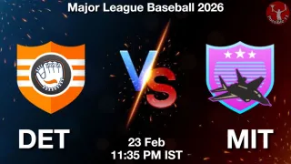 DET vs MIT DET vs MIT - Major League