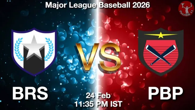 BRS vs PBP Match Previews and Baseball Tips