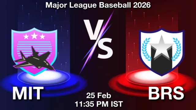 MIT vs BRS Match Previews and Baseball Tips