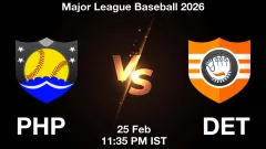 PHP vs DET Match Result