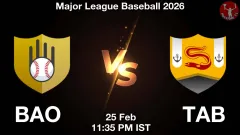 BAO vs TAB Match Result