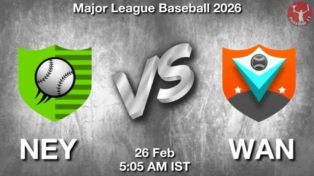 NEY vs WAN Match Previews and Baseball Tips