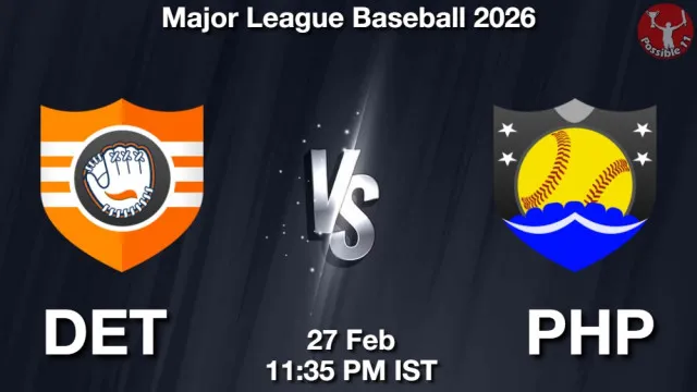 DET vs PHP Match Previews and Baseball Tips