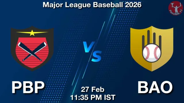 PBP vs BAO Match Previews and Baseball Tips