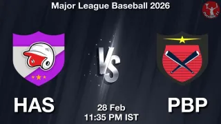 HAS vs PBP - Major League