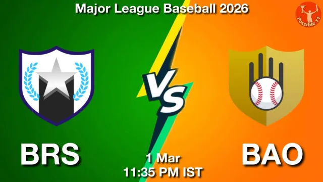 BRS vs BAO Match Previews and Baseball Tips