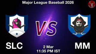 SLC vs MM Baseball Player Stats, Team News &