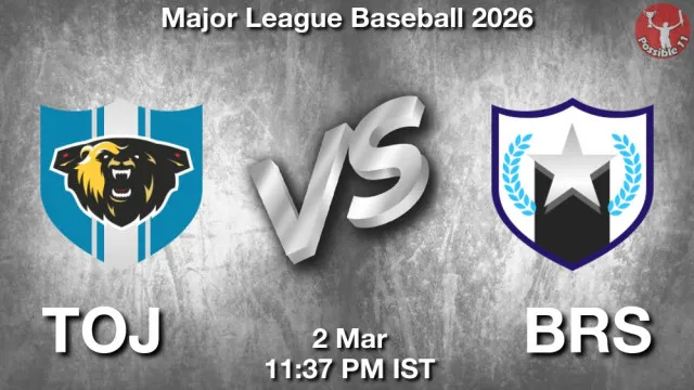 TOJ vs BRS Match Previews and Baseball Tips