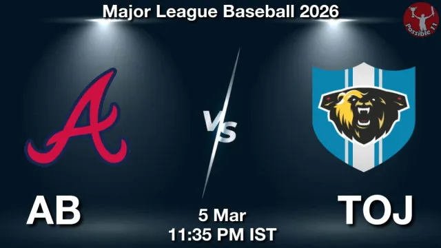 AB vs TOJ Match Previews and Baseball Tips