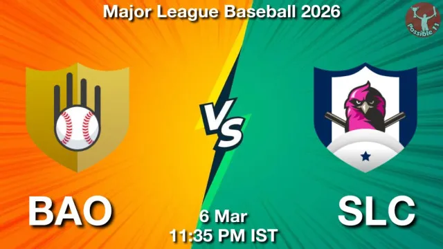 BAO vs SLC Match Previews and Baseball Tips