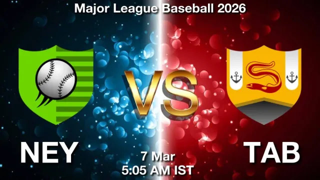 NEY vs TAB Match Previews and Baseball Tips