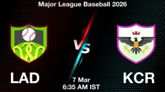 LAD vs KCR Match Result