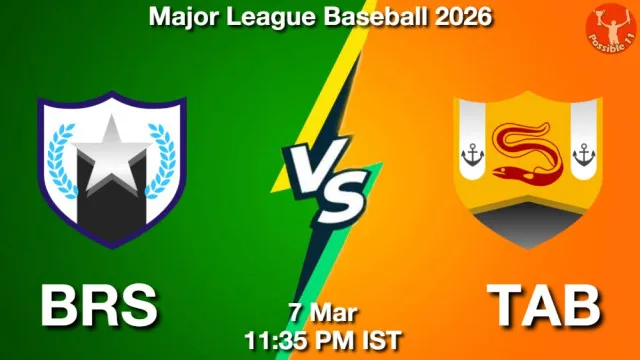 BRS vs TAB Match Previews and Baseball Tips