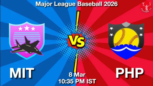 MIT vs PHP Match Previews and Baseball Tips