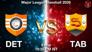 DET vs TAB - Major League