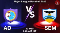 AD vs SEM Match Result