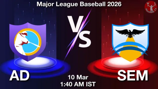 AD vs SEM Match Previews and Baseball Tips