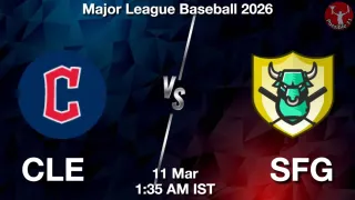 CLE vs SFG Matcch Previews