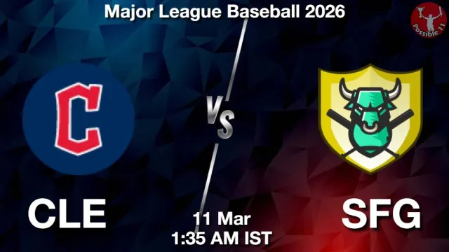 CLE vs SFG Match Previews and Baseball Tips