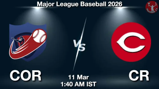 COR vs CR Match Previews and Baseball Tips