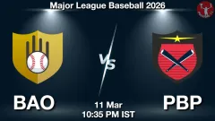 BAO vs PBP Match Result