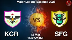 KCR vs SFG Match Result