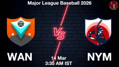 WAN vs NYM Match Result