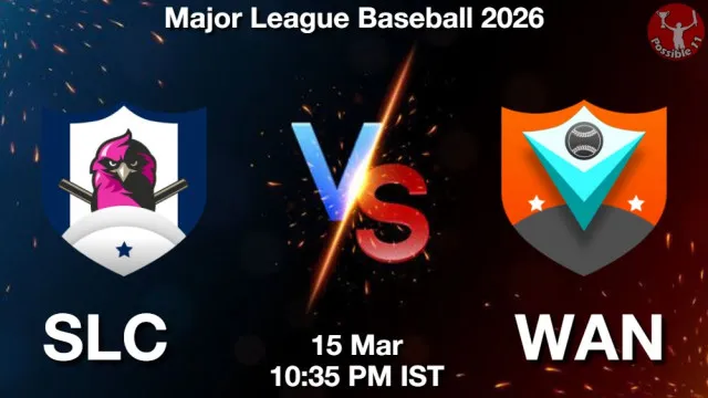 SLC vs WAN Match Previews and Baseball Tips