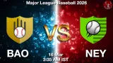 BAO vs NEY Dream11 Prediction, Preview & Updates - <small>Mon, 16 Mar 03:35 AM IST</small>