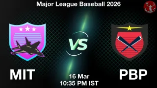 MIT vs PBP - Major League